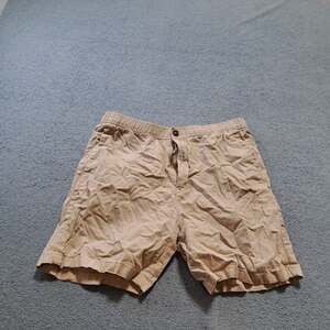 H&M summer Chino Shorts Mens Size Small Khaki Casual Zip Fly Outdoor